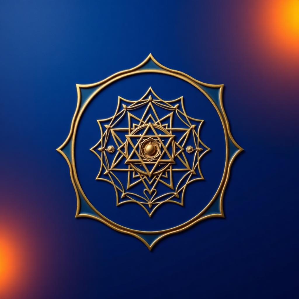Shri Yantra (Gold Plated)